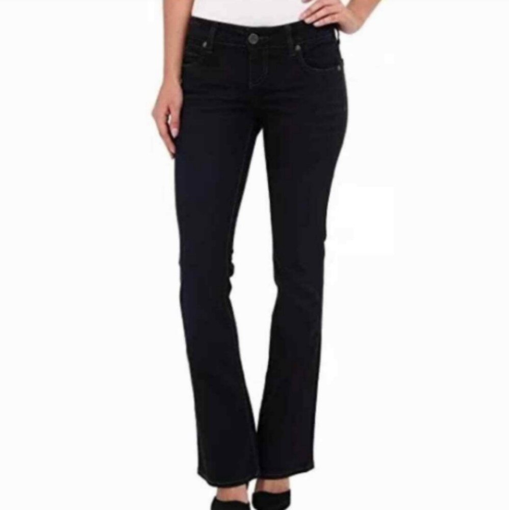 Jeanstar Vintsge Black corduroy flare Jeans.